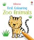 First Colouring Zoo Animals - Book