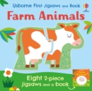 Usborne First Jigsaws: Farm Animals - Book