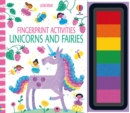 Fingerprint Activities Unicorns and Fairies - Book