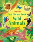 First Sticker Book Wild Animals - Book