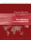 Fiscal monitor : fiscal adjustment in an uncertain world - Book