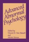Advanced Abnormal Psychology - Book