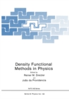 Density Functional Methods In Physics - eBook