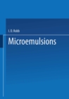 Microemulsions - eBook