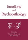 Emotions and Psychopathology - Book