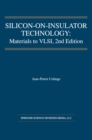Silicon-on-Insulator Technology : Materials to VLSI - eBook