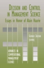 Decision & Control in Management Science : Essays in Honor of Alain Haurie - eBook