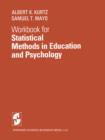 Workbook for Statistical Methods in Education and Psychology - eBook