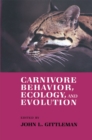 Carnivore Behavior, Ecology, and Evolution - eBook
