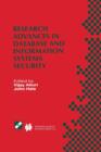 Research Advances in Database and Information Systems Security : IFIP TC11 WG11.3 Thirteenth Working Conference on Database Security July 25-28, 1999, Seattle, Washington, USA - Book