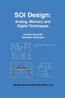 SOI Design : Analog, Memory and Digital Techniques - Book
