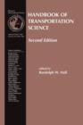 Handbook of Transportation Science - Book