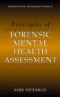 Principles of Forensic Mental Health Assessment - Book
