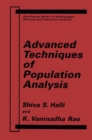 Advanced Techniques of Population Analysis - eBook