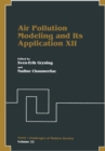 Air Pollution Modeling and Its Application XII - eBook