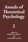 Annals of Theoretical Psychology : Volume 2 - Book
