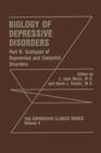 Biology of Depressive Disorders. Part B : Subtypes of Depression and Comorbid Disorders - Book