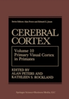 Cerebral Cortex : Volume 10 Primary Visual Cortex in Primates - eBook