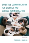 Effective Communication for District and School Administrators - Book