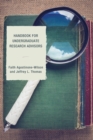 Handbook for Undergraduate Research Advisors - Book