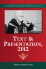 Text & Presentation, 2012 - eBook