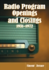 Radio Program Openings and Closings, 1931-1972 - eBook