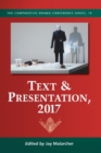 Text & Presentation, 2017 - Book