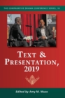 Text & Presentation, 2019 - Book