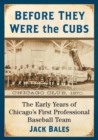 Before They Were the Cubs : The Early Years of Chicago’s First Professional Baseball Team - Book
