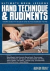 ULT DRUM LESSONS HAND TECHNQ RUD DVD - Book