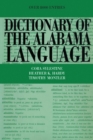 Dictionary of the Alabama Language - Book