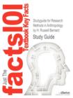 Studyguide for Research Methods in Anthropology by Bernard, H. Russell, ISBN 9780759112421 - Book