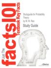 Studyguide for Probability Theory by Rao, M. M., ISBN 9780387277301 - Book