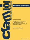 Studyguide for Foundations of Mathematical and Computational Economics by Dadkhah, Kamran - Book