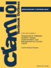 Studyguide for Database Systems : Design, Implementation, and Management by Coronel, Carlos - Book