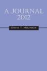 A Journal 2012 - Book