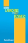 Before Launching My First Business - eBook