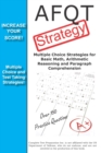AFQT Strategy : Multiple Choice Strategies for Basic Math, Arithmetic Reasoning and Paragraph Comprehension - Book