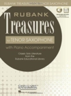 RUBANK TREASURES (VOXMAN) FOR TENOR SAXOPHONE BOOK/MEDIA ONLINE - Book