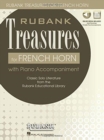RUBANK TREASURES (VOXMAN) FOR FRENCH HORN BOOK/MEDIA ONLINE - Book