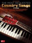 The Most Requested Country Songs (PVG) - Book