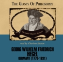 Georg Wilhelm Friedrich Hegel - eAudiobook
