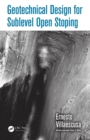 Geotechnical Design for Sublevel Open Stoping - eBook