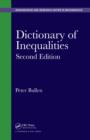 Dictionary of Inequalities - eBook