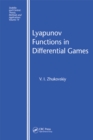 Lyapunov Functions in Differential Games - eBook