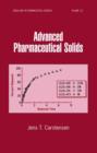 Advanced Pharmaceutical Solids - eBook