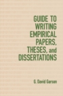 Guide to Writing Empirical Papers, Theses, and Dissertations - eBook