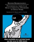 Beyond Biomechanics : Psychosocial Aspects Of Musculoskeletal Disorders In Office Work - eBook