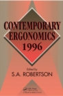 Contemporary Ergonomics 1996 - eBook