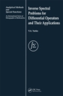 Inverse Spectral Problems for Linear Differential Operators and Their Applications - eBook